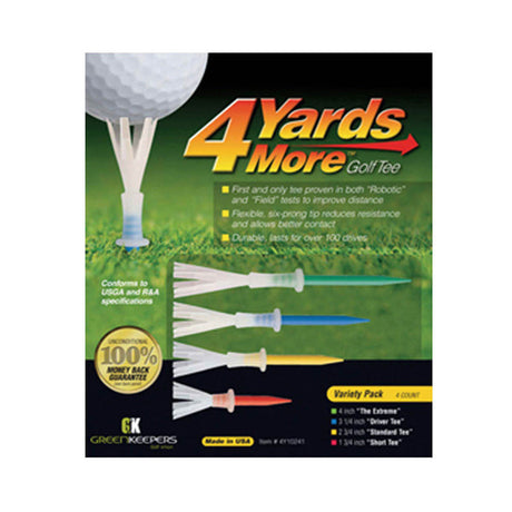 4 Yards More Golf Tee VPack