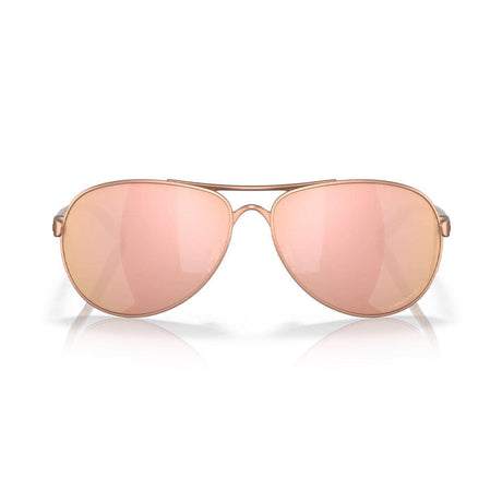 Oakley Women's Feedback Sunglasses - Satin Rose Gold/Prizm Rose Gold