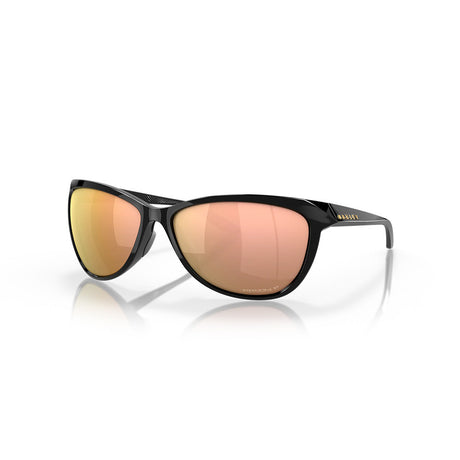 Oakley Women's Pasque - Polished Black/Prizm Rose Gold Polarized