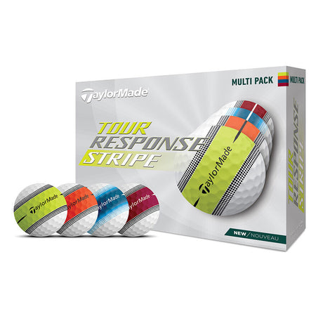 Taylormade Tour Response Stripe Golf Balls - Multi