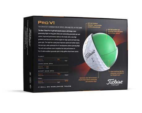 Titleist Pro V1 Double Digit Play Number Golf Balls